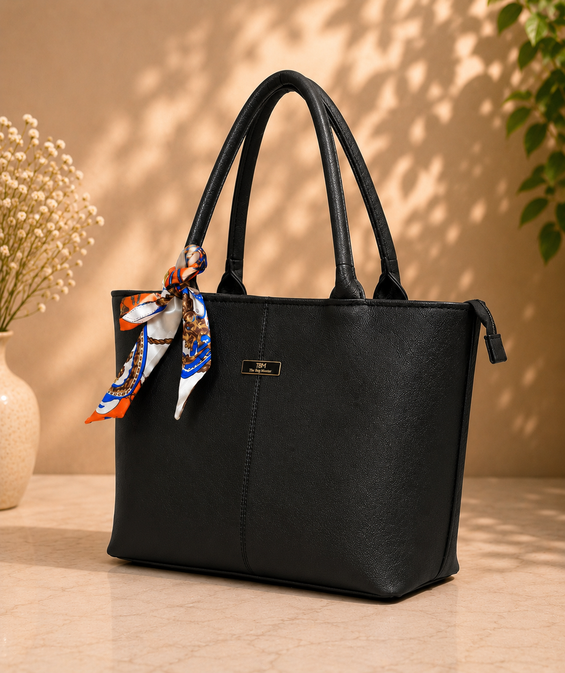TBM Tote Bag With Ribbon