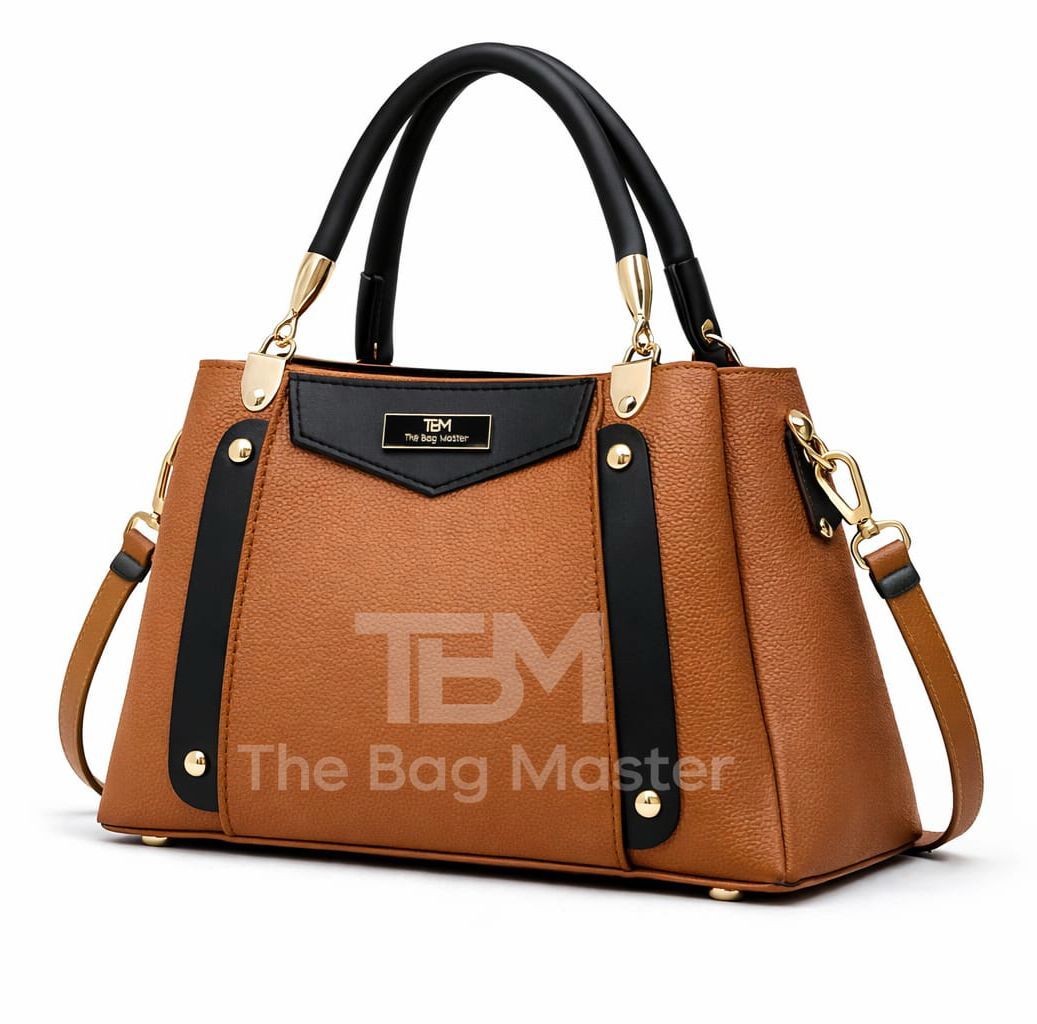 TBM The Bag Master Premium Handbags With Long Belt