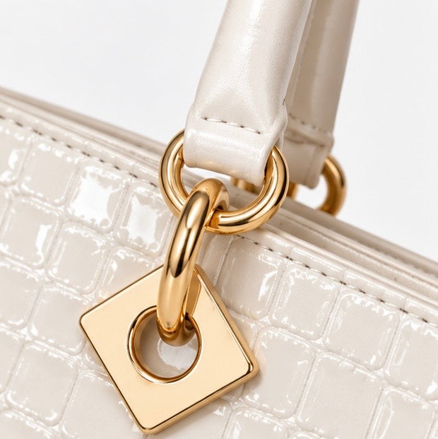Luxe Croco 3-Piece Handbag Set