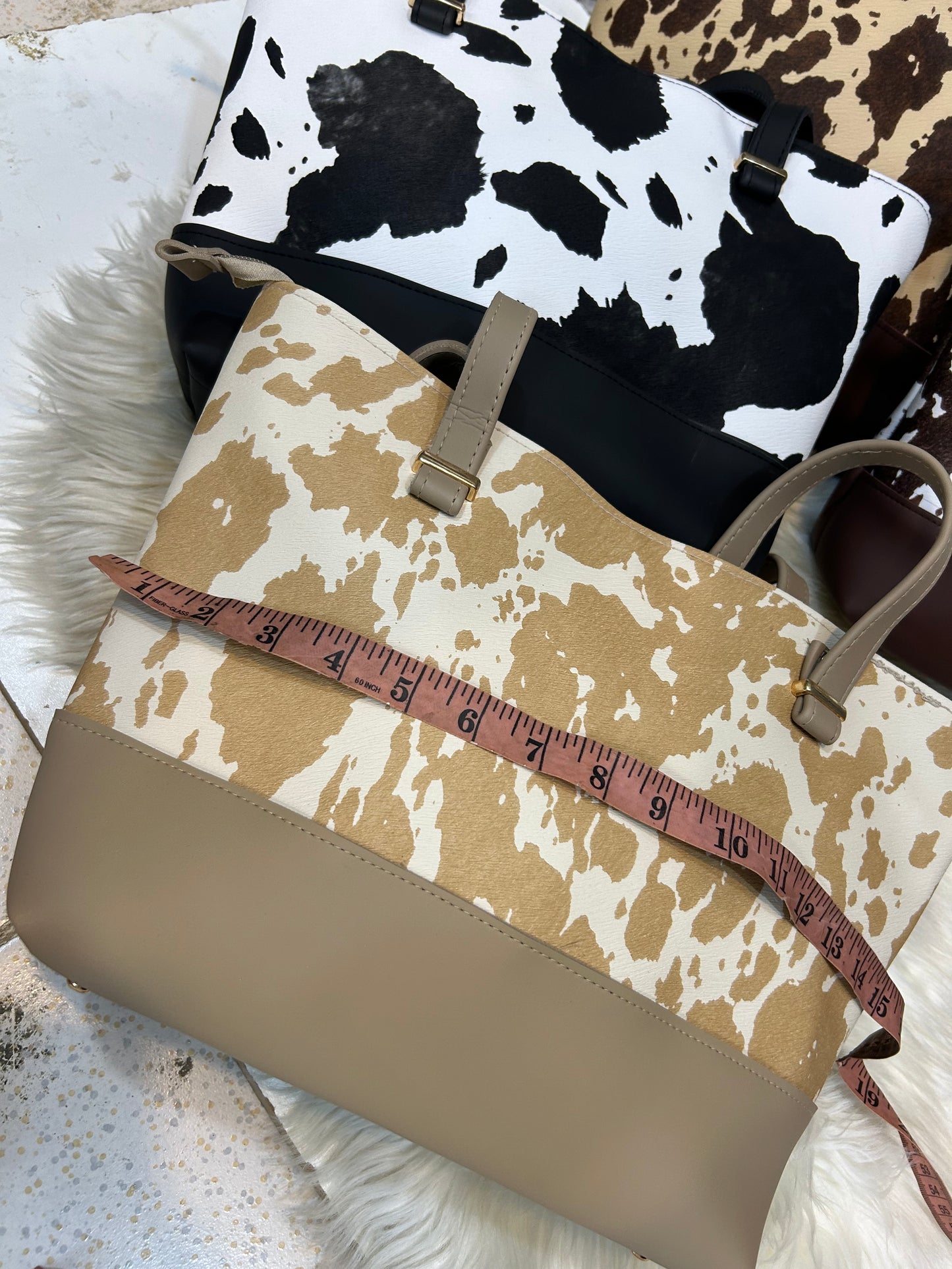 High Quality 2 Piece Tote Bag With Long Wallet