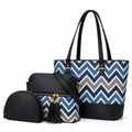 Blue/zigzag