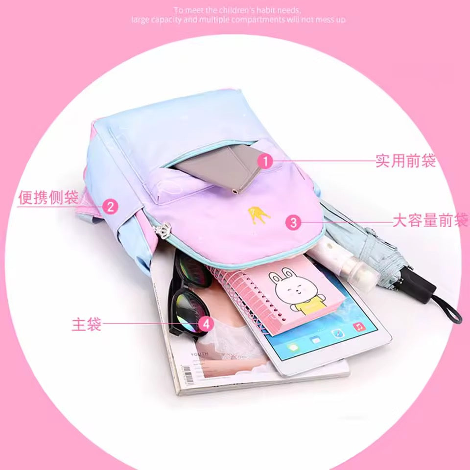 High Quali Multi Colours Backpack