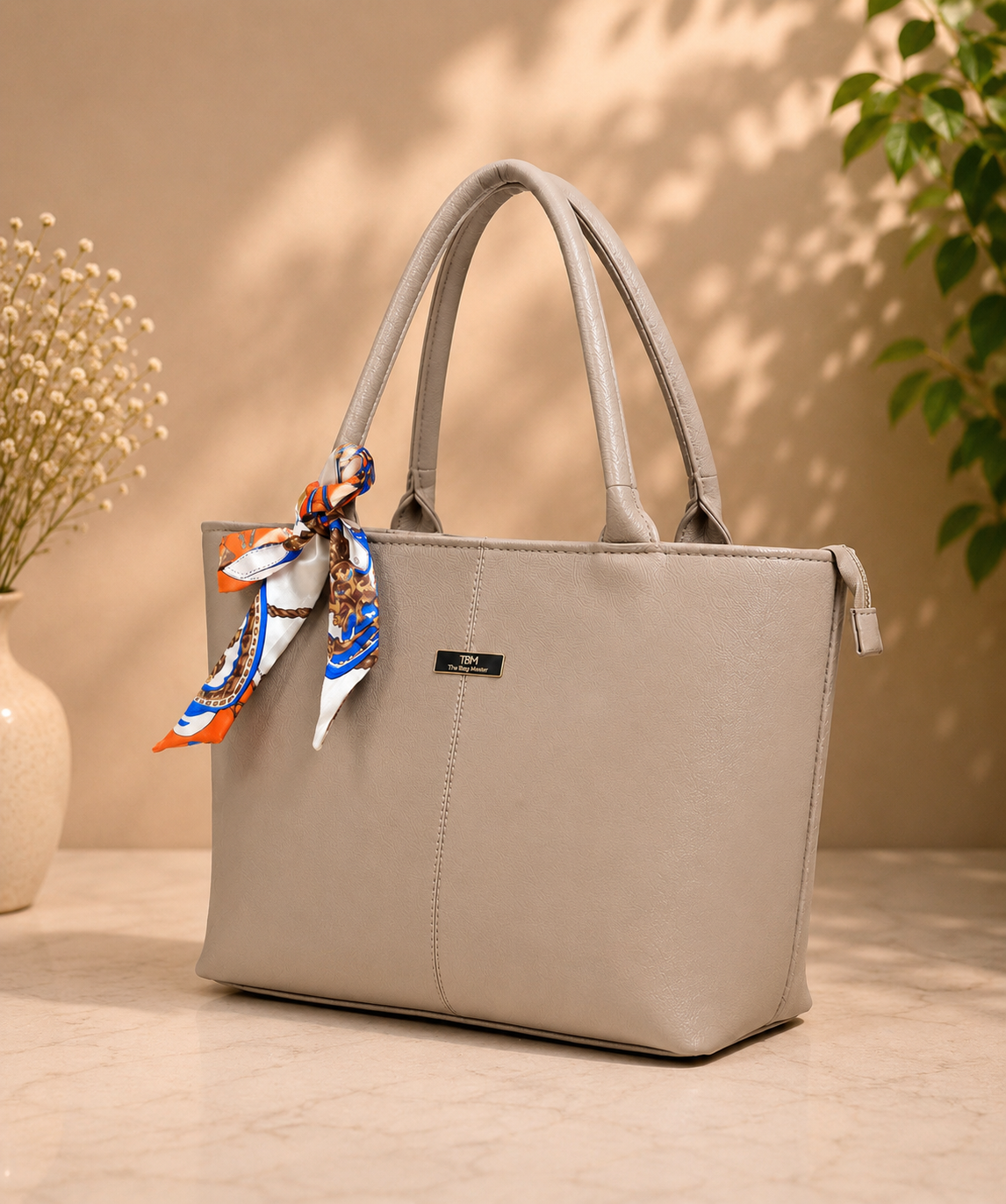 TBM Tote Bag With Ribbon