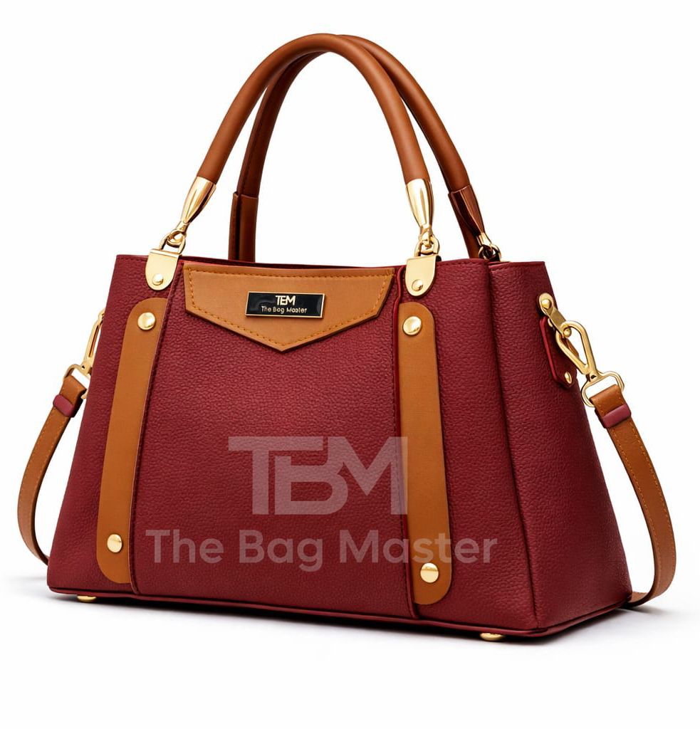 TBM The Bag Master Premium Handbags With Long Belt