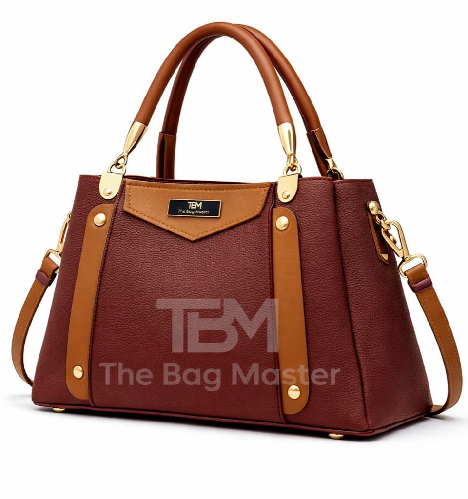 TBM The Bag Master Premium Handbags With Long Belt