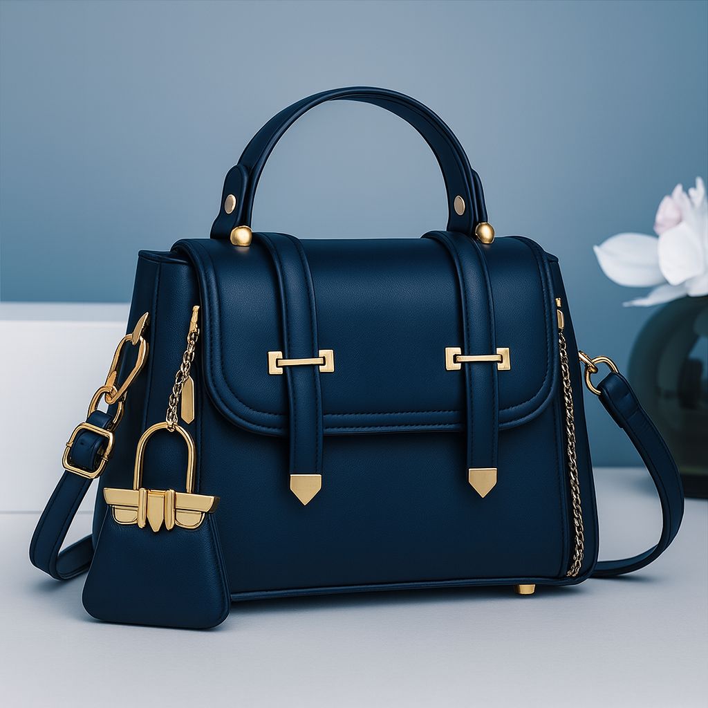 TBM Premium 1 Piece Essential Handbag Set:Crossbody & Pouch