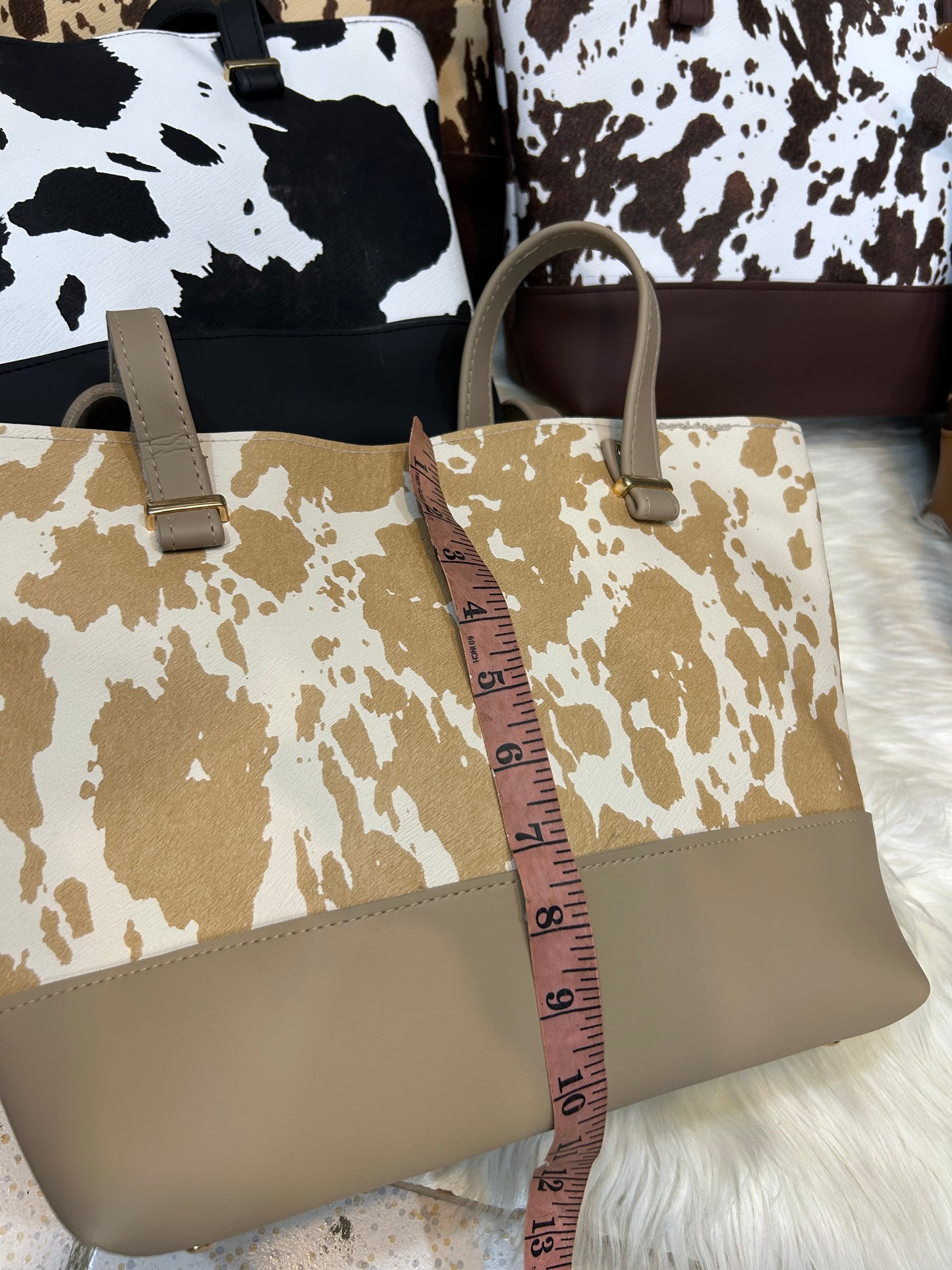 High Quality 2 Piece Tote Bag With Long Wallet