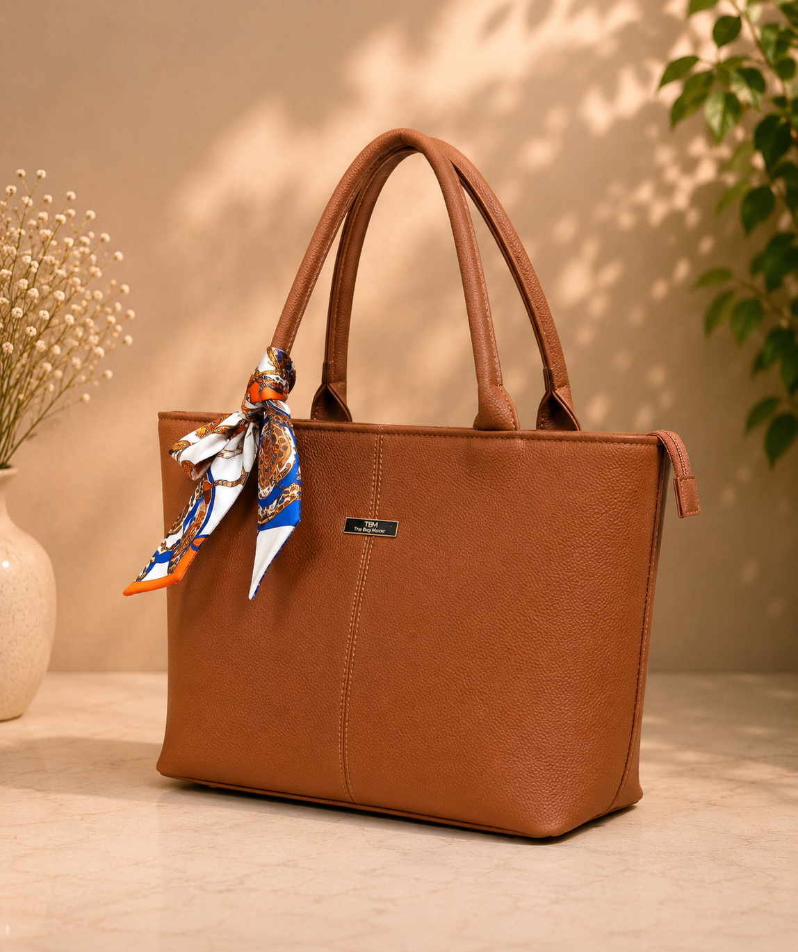 TBM Tote Bag With Ribbon