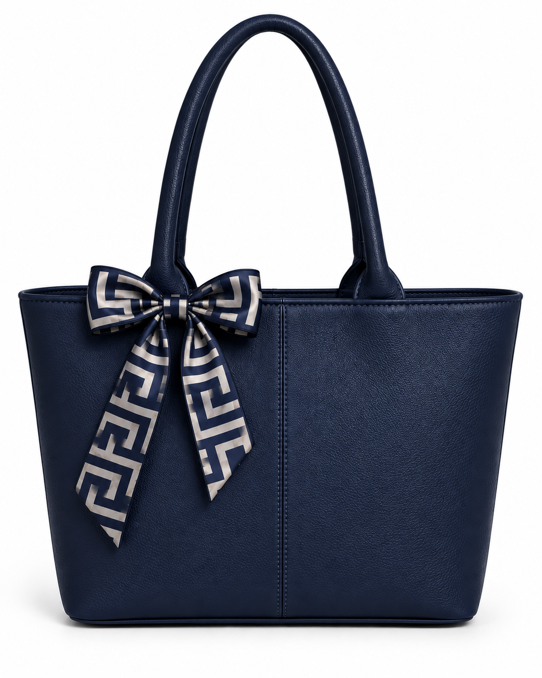 Elegant Everyday Tote Bag with Silk Rondom Ribbon – The Bag Master