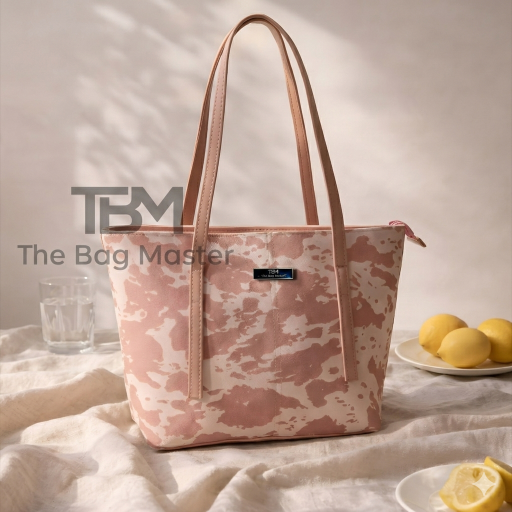 Premium Cow-Print Stylish Tote Bag