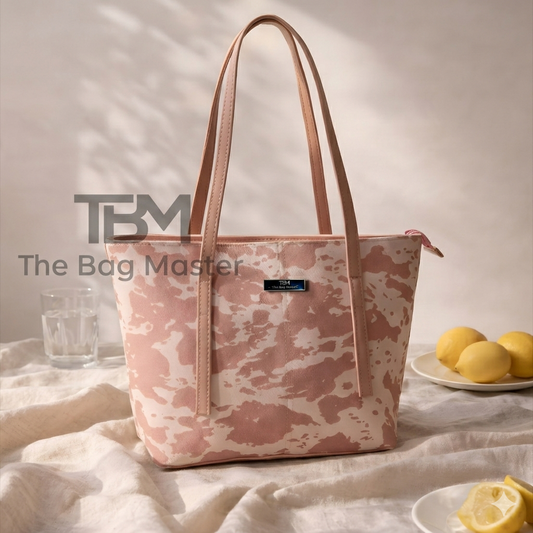 Premium Cow-Print Stylish Tote Bag